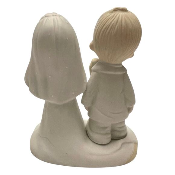 Enesco PRECIOUS MOMENTS 1979 THE LORD BLESS YOU AND KEEP YOU E-3114 - Picture 2 of 3